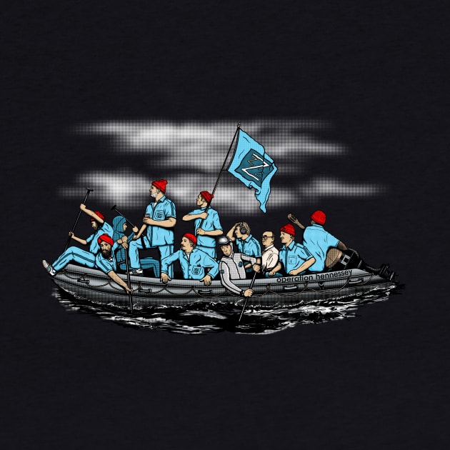 Steve Zissou's Crossing of the Delware by TomLedin